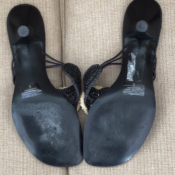 Bandolino Low Heel Straw woven sandal - Picture 3 of 3